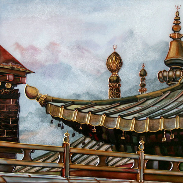 Утро храма Джоканг